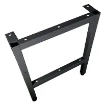 ADB Pieds d'établi gris anthracite 70,0 cm 85,0 cm (Métal)