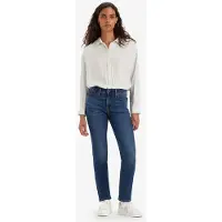 Levi's Jean '712 Slim Welt Pocket' bleu foncé