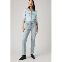 Levi's pour femme. 18883-0344 Jeans 724 High Rise Straight blue (25/32), Bleu, Casuel, Coton, Denim