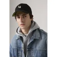 Levi's Casquette 'Monogram Cap' noir / blanc