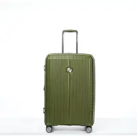 Verage Valise à roulettes Rome Spinner taille M avec serrure à combinaison TSA – Valise à coque rigide extensible. Couleur : vert clair