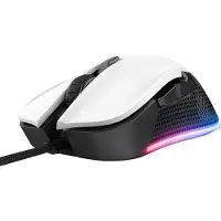 Trust GXT 922W Ybar Souris Gamer avec Éclairage RGB - Blanc