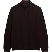 Superdry Pull-over brun foncé