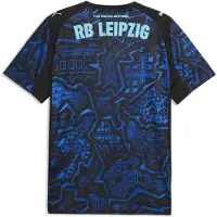 Puma T-shirt à manches courtes Red Bull Leipzig Édition spéciale, réplique, bleu, taille L, homme