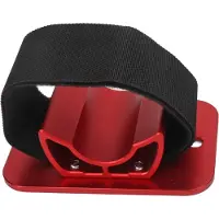 Gistuch Porte-vélos pour voiture - alliage d'aluminium, résistant à l'usure, porte-vélos arrière rouge pour montage sur le toit, idéal pour les coupés et les modèles à hayon