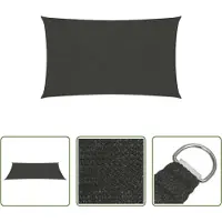 The Living Store store 160 g/m² anthracite 5x7 m HDPE