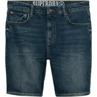 Superdry Vintage Straight Shorts Bleu 32 Homme