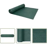 The Living Store Grillage de clôture vert 1x25 m HDPE 150 g/m²