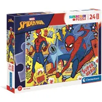 Clementoni puzzle 24 maxi SuperKolor SpiderMan 24216