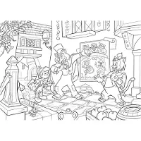 Lisciani Puzzle double face Maxi 35 Pinocchio