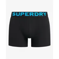 Superdry M3110461a Trunk Boxers 2 Units Noir XL Homme