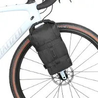 Rhinowalk Sacoche de vélo - pour fourche avant, modèle BHD0013, couleur noire