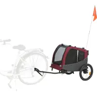 Trixie Remorque vélo pour chien - M