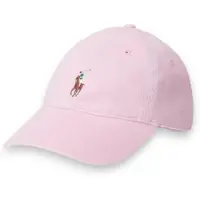 Ralph Lauren pour femme. 211954881503 Casquette en sergé de coton avec cheval rose (OSFA), Casuel