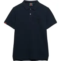 Superdry Vint Destroy Short Sleeve Polo Bleu 2XL Homme