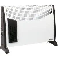 Termozeta TZR17 Chauffage électrique d'intérieur 2000W avec thermostat et 3 niveaux