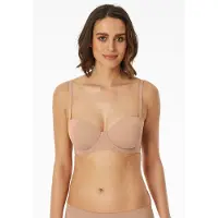 Schiesser Soutien-gorge ' Bandeau mit Schale - Unique Micro ' beige