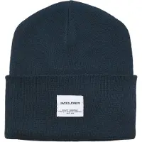 Jack & Jones Bonnet bleu marine / blanc