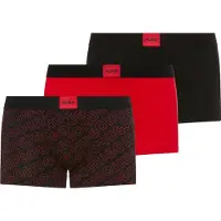 HUGO Boxers 'GALAXY' rouge / noir