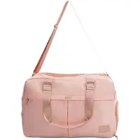 Solier Sac de voyage, de sport et week-end , extensible, pliable, avec compartiment à chaussures et bandoulière