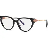 Chopard Lunettes de Vue VCH431S 54/17/135 Nero lucido Acetato WOMAN VCH431S