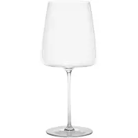 Zafferano Verre À Pied Ultralight Pour Vins Rouges En Verre Sonore Supérieur, Capacité 75 Cl, Design Moderne, Lot De 2 Pièces, Transparent.