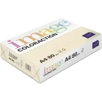 Image Coloraction Kopipapir Coloraction A4 80g Dune Pale Cream 500ark/pkt - (500 ark pr. pakke) (A4, 500 feuilles, 80 g/m²)