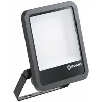 Ledvance Projecteur de façade à LED "Floodlight" 83W + 100W 830 (blanc chaud) noir IP66