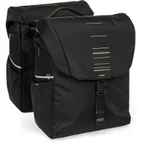 New Looxs Sacoche double pour vélo Vigo Double MIK 2.0 - 40 litres - 30 x 19 x 40 cm (2x) - Noir-Vert