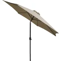 Linder Exclusiv GmbH Linder Exclusiv Parasol inclinable 250 cm Taupe