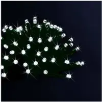 LIGHTS Guirlandes de Noël, décoratives 200 LED, blanches