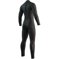 Mystic Star 4/3 Mm Long Sleeve Back Zip Neoprene Suit Noir 2XL Homme