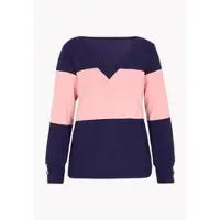 Mimo T-shirt 'Everyday Fashion' indigo / rose