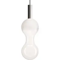 Zafferano Suspension Sfer'Otto En Aluminium Et Verre Borosilicaté Soufflé À La Bouche Avec Source Led 8W 2700K Dimmable À Coupure De Phase
