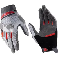 Leatt X-Flow 5.5 Short, gants ,Gris/Gris Clair/Rouge ,M