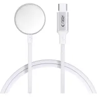 Tech-Protect Mc02 Ultraboost Magnetic Charger Type-C Cable 100Cm Apple Watch White