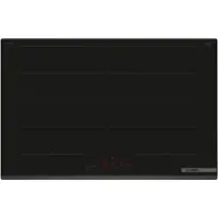 Bosch Table de cuisson induction 80cm 4 feux 7400w noir - - PXY83KHC1E -