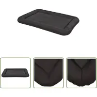The Living Store Lit pour chien taille XL Noir