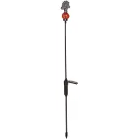 Näve LED Piquet de terre solaire "antique,tournesol" - verre,métal,plastique - noir ; 592206