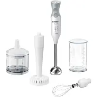 Bosch MSM66155 blender Mélangeur par immersion Gris, Blanc 600 W