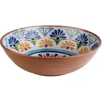 Aps Coupe "ARABESQUE, Saladier + bol, Bleu, Multicolore