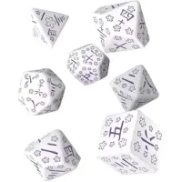 Q-workshop Japanese Star Lotus Dice 7 Packs Argenté Enfants