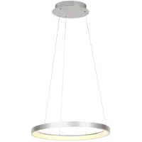 Steinhauer Lampe suspendue Ringlede gris