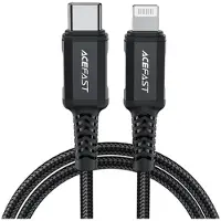 Acefast Cable C4-01 Lightning - Usb-C Pd 30W 3A 480Mb/S 1,8M - Czarny