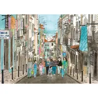 Magnolia Puzzle Lisbonne 1000 pièces coloré puzzle plaisir