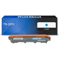 PrintAbout Toner compatible pour Brother TN-241C - Cyan