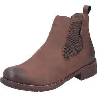Rieker Damen Chelsea Boots gefüttert Braun