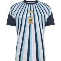 Adidas Argentina 26/27 Home Pre Match Short Sleeve T-shirt Bleu XS Homme