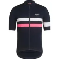 Rapha Brevet Short Sleeve Jersey Bleu M Homme