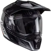 Leatt Adv 9.5+velocity 4.5 Iriz Full Face Helmet Noir L